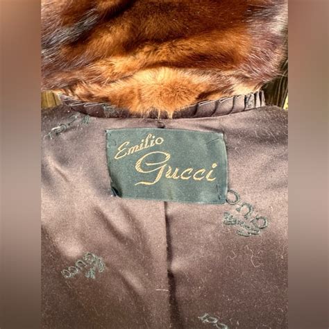 where is this jacket from emilio gucci|Gucci coats for women.